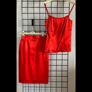 “HOST PICK” Vintage Escada 2 -Piece Outfit Top and Skirt